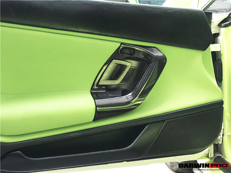 2004-2014 Lamborghini Gallardo Carbon Fiber Door Handles - DarwinPRO Aerodynamics