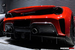  2018-2022 Ferrari 488 Pista Carbon Fiber Rear Diffuser - DarwinPRO Aerodynamics 