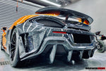  2018-2021 McLaren 600lt Carbon Fiber Rear Bumper Side Canards - DarwinPRO Aerodynamics 