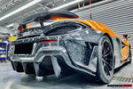  2018-2021 McLaren 600lt Carbon Fiber Rear Bumper Side Canards - DarwinPRO Aerodynamics 