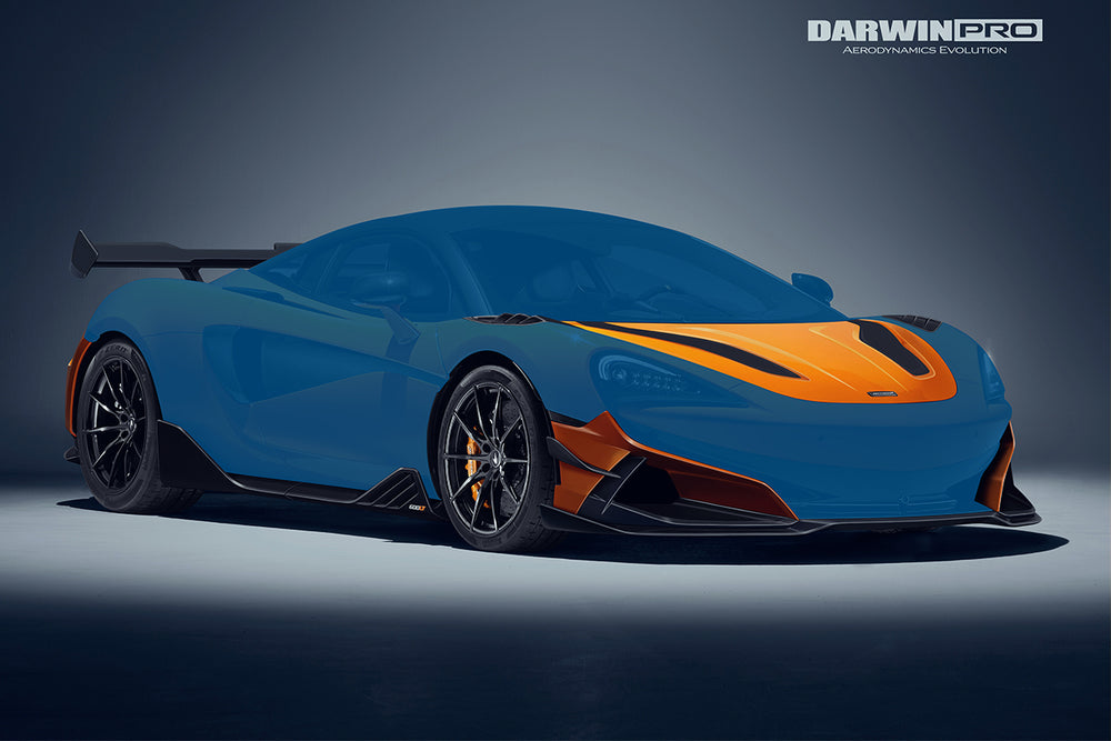 2018-2021 McLaren 600lt 2015-2021 540c/570s/570gt BKSS Style Carbon Fiber Hood - DarwinPRO Aerodynamics