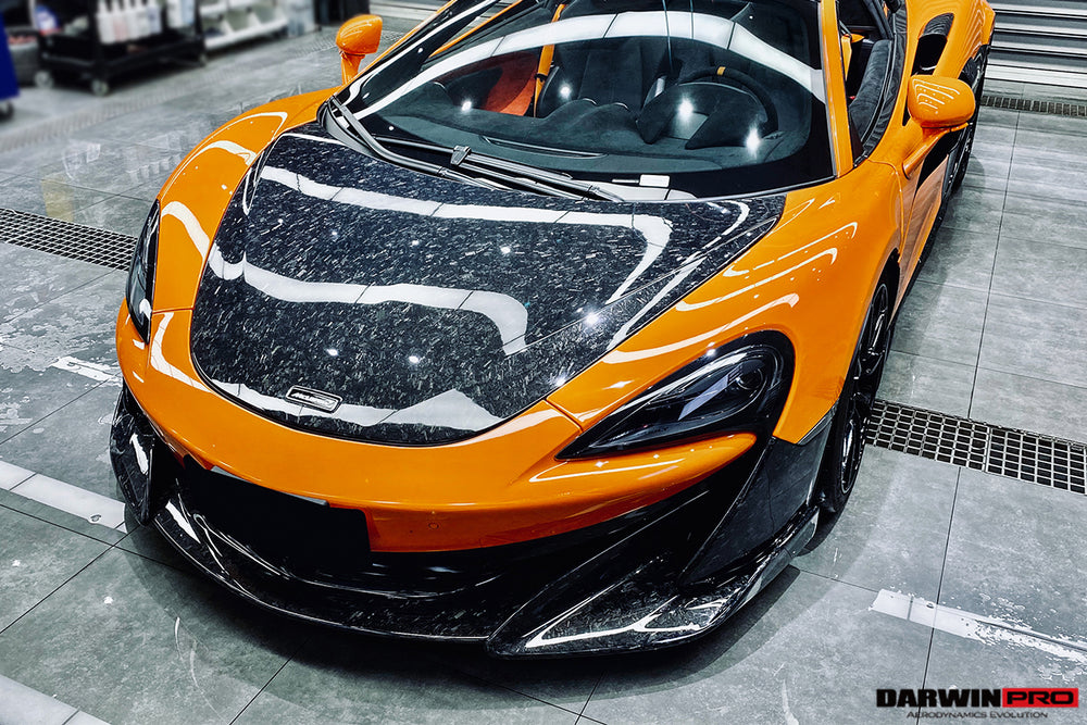 2018-2021 McLaren 600lt / 2015-2021 540c/570s/570gt Carbon Fiber Hood - DarwinPRO Aerodynamics