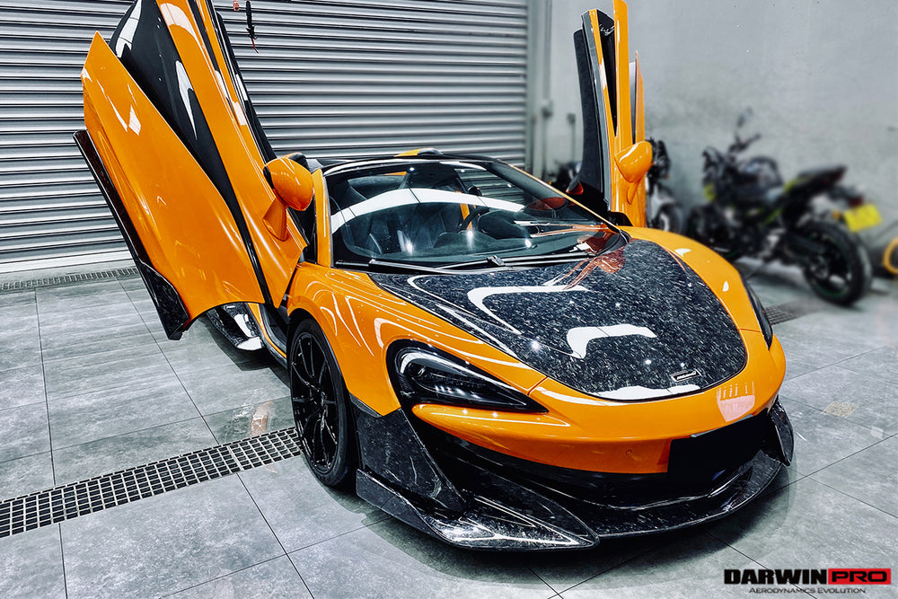 2018-2021 McLaren 600lt / 2015-2021 540c/570s/570gt Carbon Fiber Hood - DarwinPRO Aerodynamics