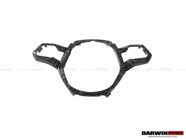 2015-2022 Lamborghini Huracan LP610/LP580 Autoclave Carbon Fiber Center Steering Wheel Trim - DarwinPRO Aerodynamics