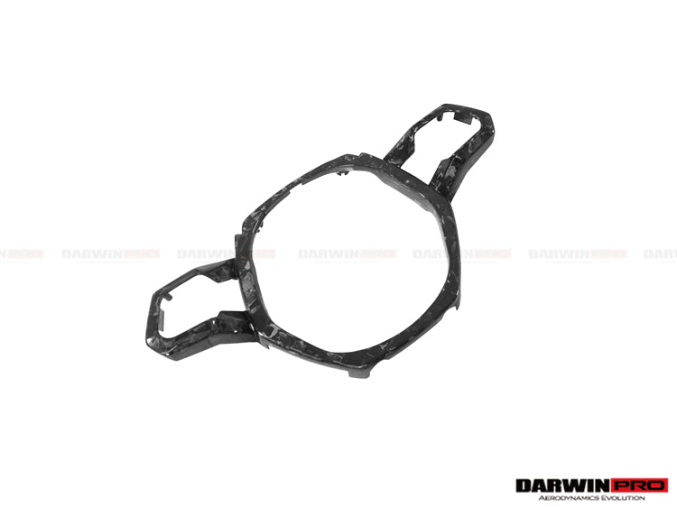 2015-2022 Lamborghini Huracan LP610/LP580 Autoclave Carbon Fiber Center Steering Wheel Trim - DarwinPRO Aerodynamics