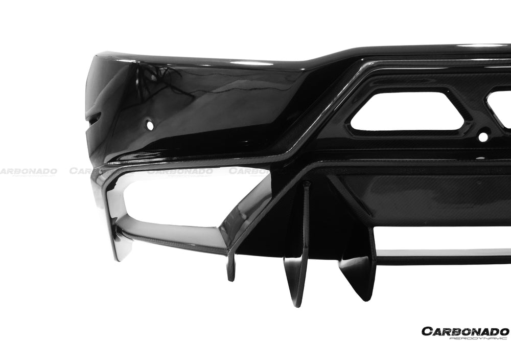 2015-2020 Lamborghini Huracan LP610/LP580 VRS Style Rear Bumper - Carbonado