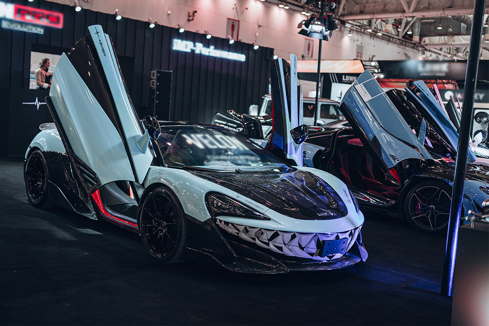 2018-2021 McLaren 600lt 2015-2021 540c/570s/570gt BKSS Style Carbon Fiber Hood - DarwinPRO Aerodynamics