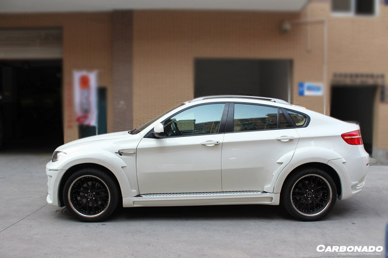 2009-2014 BMW E71 X6 HM Style Auto Full Wide Body Kit - Carbonado