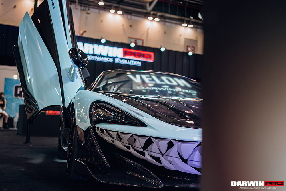 2018-2021 McLaren 600lt Carbon Fiber Front Lip Side Splitter - DarwinPRO Aerodynamics