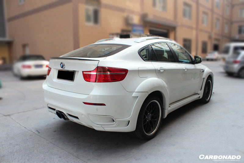 2009-2014 BMW E71 X6 HM Style Auto Full Wide Body Kit - Carbonado