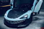  2018-2021 McLaren 600lt Carbon Fiber Front Bumper Side Splitter - DarwinPRO Aerodynamics 