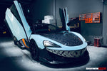  2018-2021 McLaren 600lt Carbon Fiber Front Bumper Side Splitter - DarwinPRO Aerodynamics 