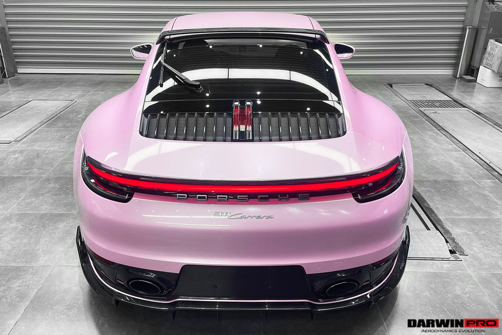 2019-2023 Porsche 911 992 Carrera S/4/4S/Targa/Cabriolet BKSS Style Trunk Wing - DarwinPRO Aerodynamics
