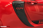  2012-2016 Porsche 981 Boxster/Cayman GT4 Style Carbon Fiber Quarter Panel Side Scoops - DarwinPRO Aerodynamics 