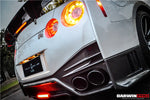  2008-2022 Nissan GTR R35 CBA/DBA/EBA NSM Style Partial Carbon Fiber Rear Bumper - DarwinPRO Aerodynamics 