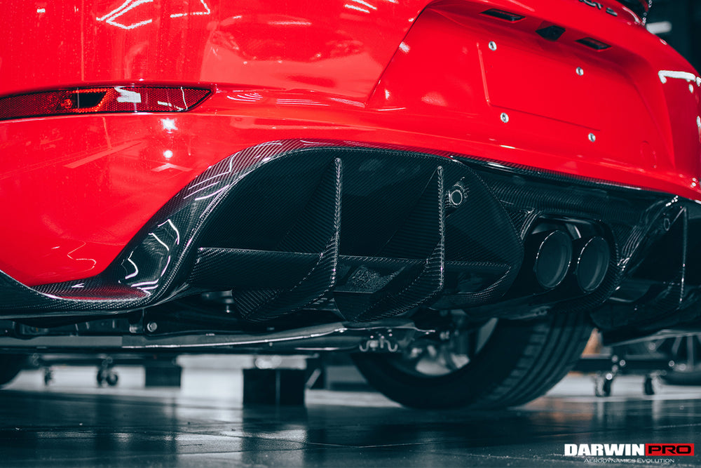 2016-2023 Porsche 718 Cayman/Boxster BKSS Style Partial Carbon Fiber Full Body Kit - DarwinPRO Aerodynamics