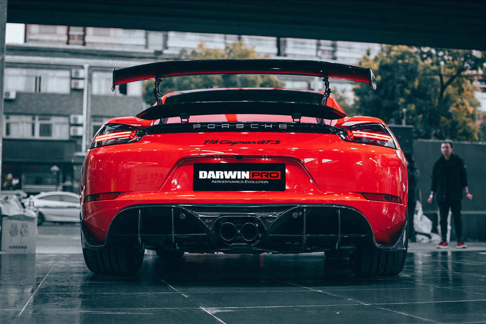 2016-2023 Porsche 718 Cayman/Boxster BKSS Style Partial Carbon Fiber Full Body Kit - DarwinPRO Aerodynamics