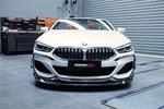  2018-2022 BMW 8 Series G14 Convertible/G15 Coupe/G16 4DR-Gran Coupe 840/850 IMP Performance Carbon Fiber Front Lip - DarwinPRO Aerodynamics 