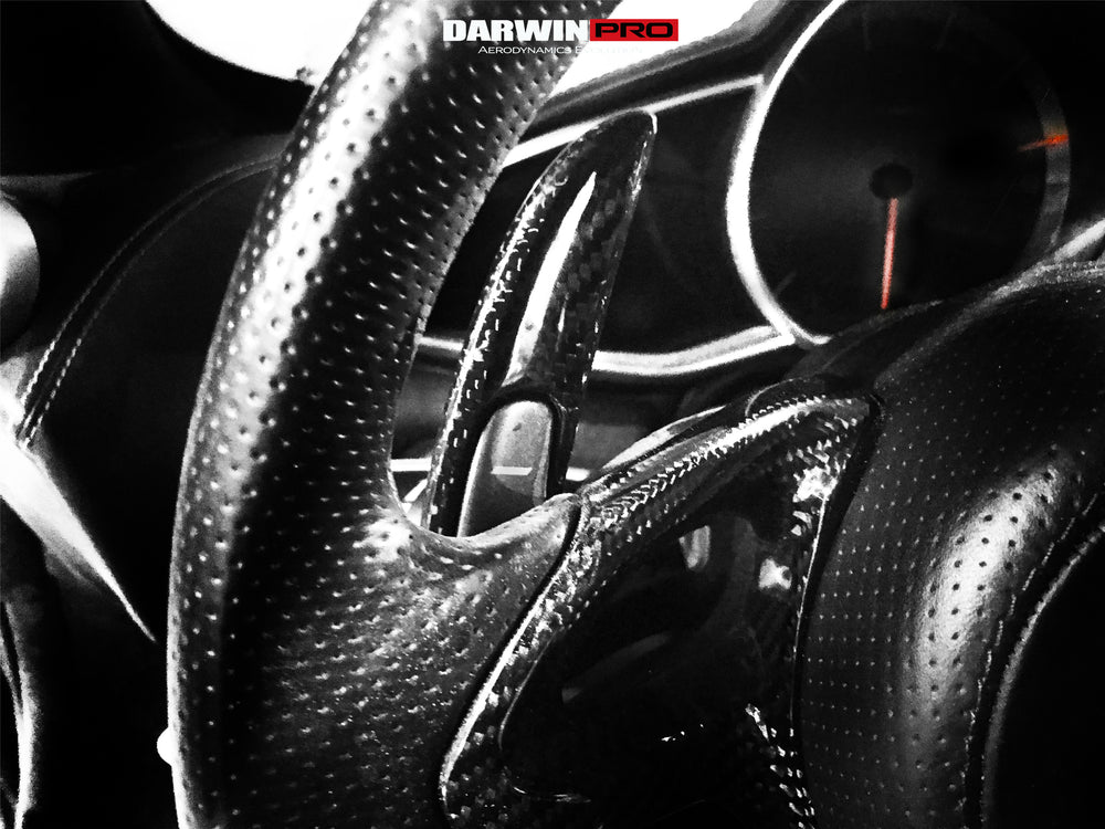 2011-2020 McLaren 540c/570s/650s/12C Autoclave Carbon Fiber Shift Paddles - DarwinPRO Aerodynamics