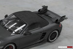  2016-2023 Porsche 718 Cayman/Boxster STM Style Trunk Spoiler - DarwinPRO Aerodynamics 