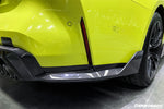  2021-UP BMW M3 G80 MP Style Carbon Fiber Quad Rear Lip with Caps - Carbonado 