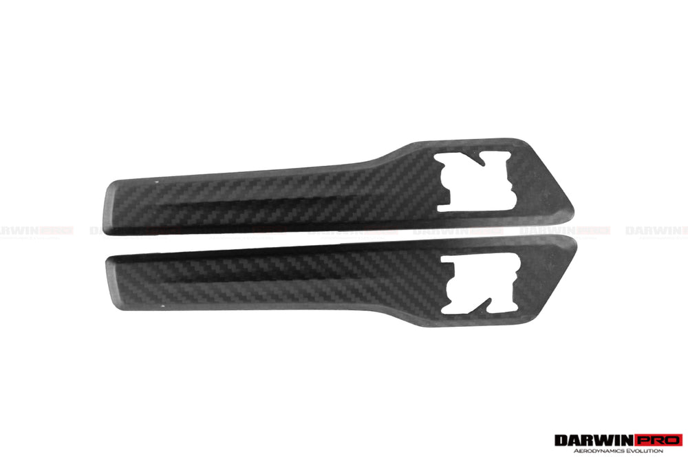 2015-2022 Nissan GTR R35 DBA/EBA Carbon Fiber Fender Logo Cover - DarwinPRO Aerodynamics