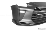  2008-2022 Nissan GTR R35 CBA/DBA/EBA TS Style Front Bumper - Carbonado 