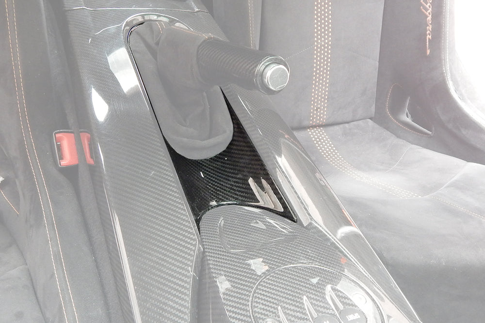 2004-2014 Lamborghini Gallardo OEM Style Carbon Fiber Hnadbrake Surround - DarwinPRO Aerodynamics