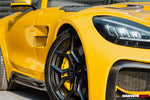  2015-2021 Mercedes Benz AMG GT/GTS/GTC/GTR BK Style Partial Carbon Fiber Front Fender - DarwinPRO Aerodynamics 