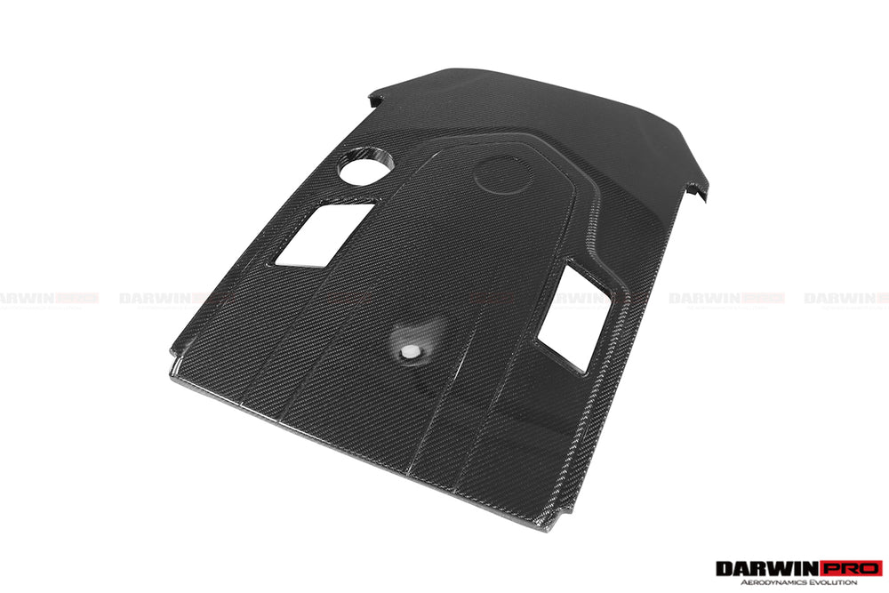 2019-2023 Mercedes Benz W464 G500/G550 G-Class G Wagon Dry Carbon Fiber Engine Cover - DarwinPRO Aerodynamics