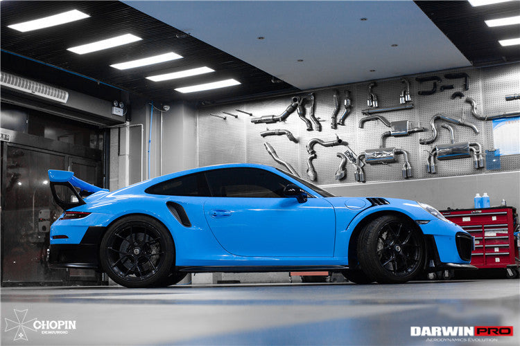 2016-2019 Porsche 911 991.2 Turbo/S GT2RS Style Partial Carbon Fiber Full Body Kit - DarwinPRO Aerodynamics