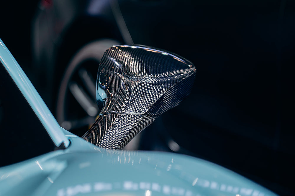 2015-2020 Ferrari 488 GTB/Spyder Carbon Fiber Mirror House & Base Replacement
