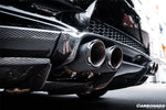  2008-2012 BMW M3 E92/E93 VA Style Carbon Fiber Rear Diffuser with Lip - Carbonado 