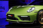  2019-2023 Porsche 911 992 Carrera/Targa S/4/4S SD-Sport Design Modl BKSS Style Front Lip - DarwinPRO Aerodynamics 