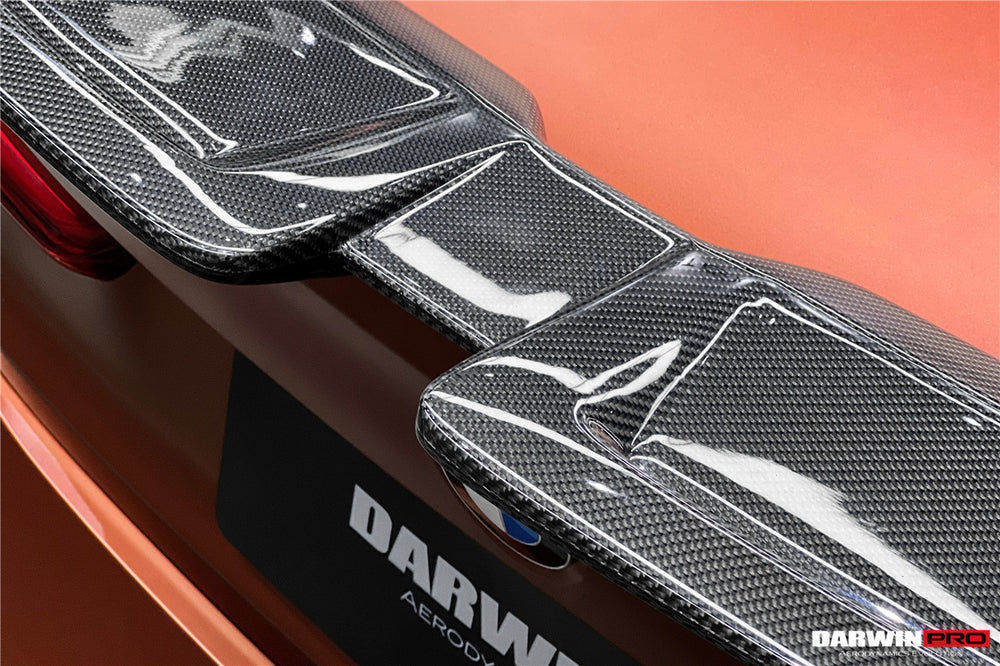 2021-UP BMW M3 G80 G20 BKSS Style Carbon Fiber Trunk Spoiler - DarwinPRO Aerodynamics