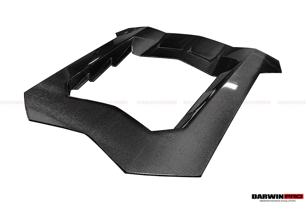 2011-2016 Lamborghini Aventador LP700 Coupe Carbon Fiber Engine Trunk - DarwinPRO Aerodynamics