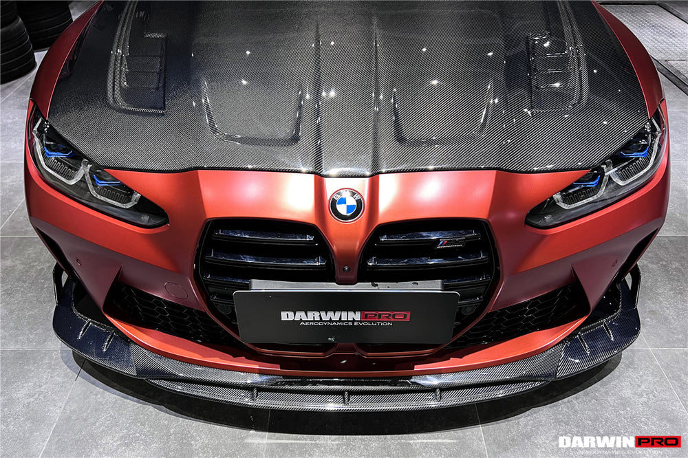 2021-UP BMW M3 G80 M4 G82/G83 BKSS Style Carbon Fiber Front Lip - DarwinPRO Aerodynamics