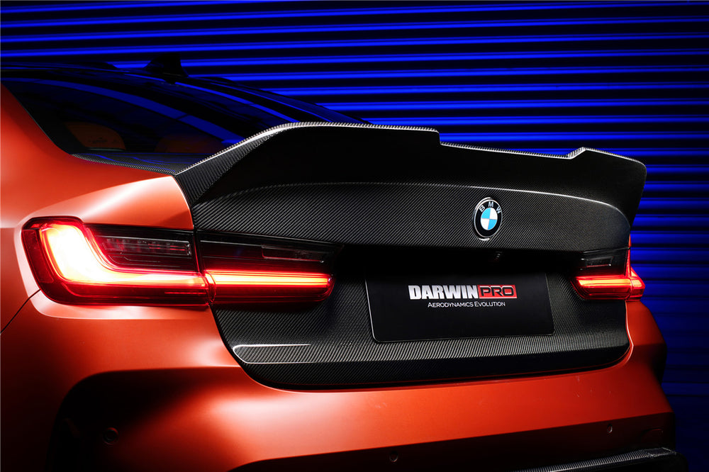 2021-UP BMW M3 G80 G20 3 Series BKSS Style Carbon Fiber Trunk - DarwinPRO Aerodynamics