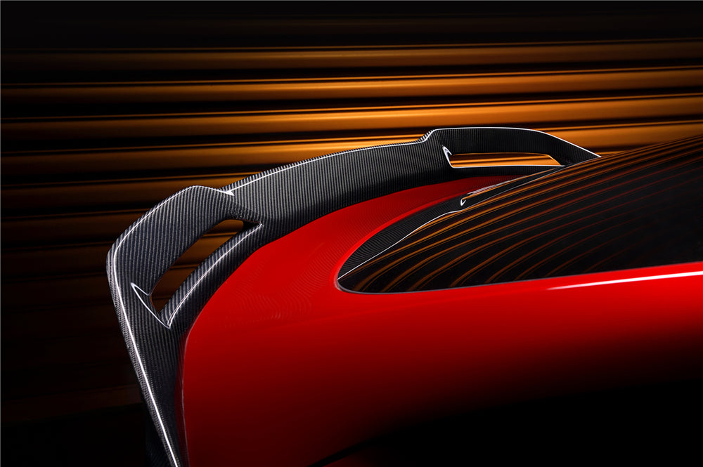 2020-2023 Tesla Model Y IMP Performance Carbon Fiber Trunk Spoiler - DarwinPRO Aerodynamics