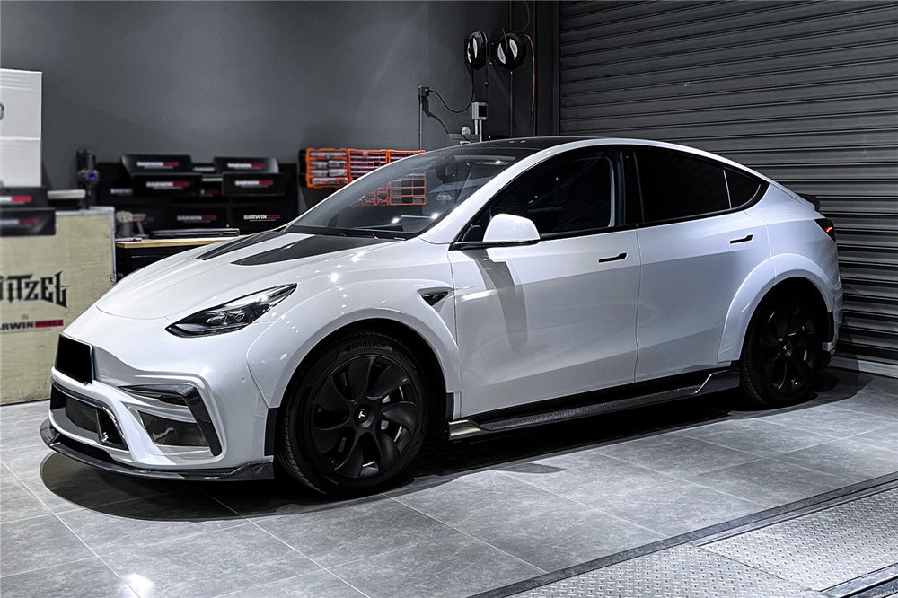2020-2022 Tesla Model Y IMP-II Style Wide Body kit - DarwinPRO Aerodynamics
