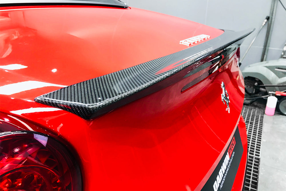 2015-2018 Ferrari California BKSS Style Carbon Fiber Trunk Spoiler - DarwinPRO Aerodynamics