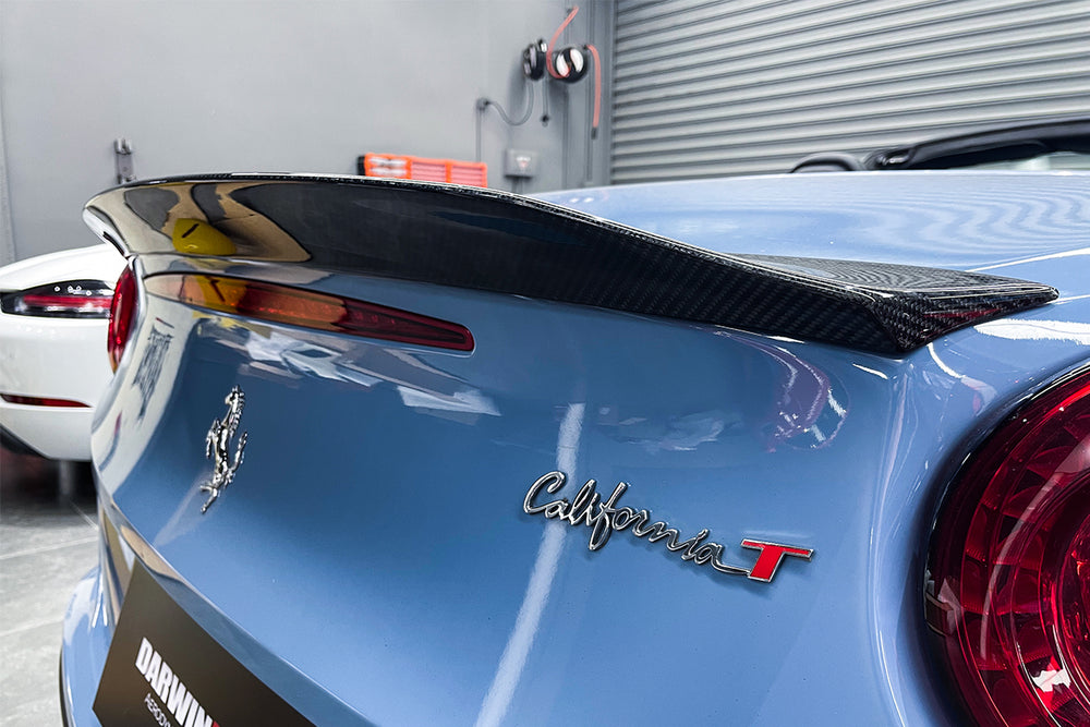 2015-2018 Ferrari California BKSS Style Carbon Fiber Trunk Spoiler - DarwinPRO Aerodynamics