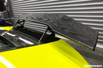  2015-2020 Lamborghini Huracan LP610/LP580 DC Style Carbon Fiber Trunk Spoiler w/ Base - Carbonado 