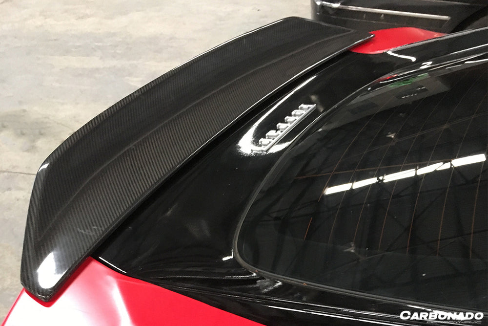 2012-2017 Ferrari F12 Berlinetta DC Style  Carbon Fiber Trunk Spoiler - DarwinPRO Aerodynamics