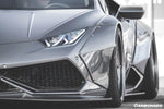  2015-2020 Lamborghini Huracan LP610 DE Style Front Lip - Carbonado 