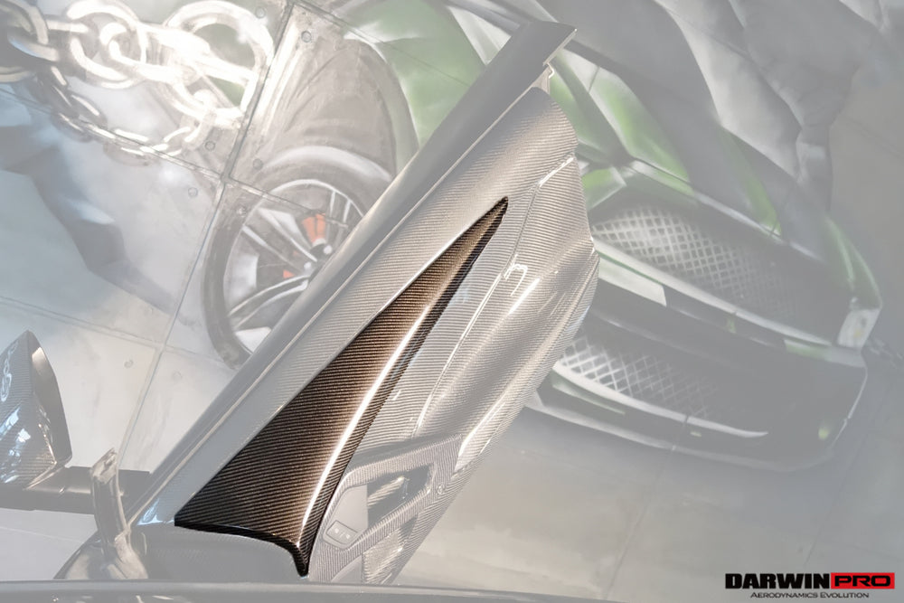 2011-2016 Lamborghini Aventador LP700 Coupe Carbon Fiber Inner Door Panels - DarwinPRO Aerodynamics