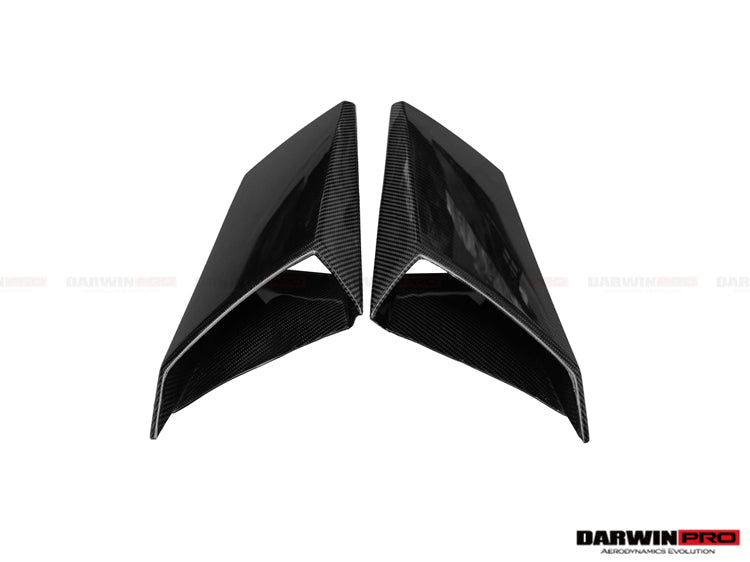 2011-2016 Lamborghini Aventador LP700 Coupe/Roadster Carbon Fiber Engine Air Intakes - DarwinPRO Aerodynamics