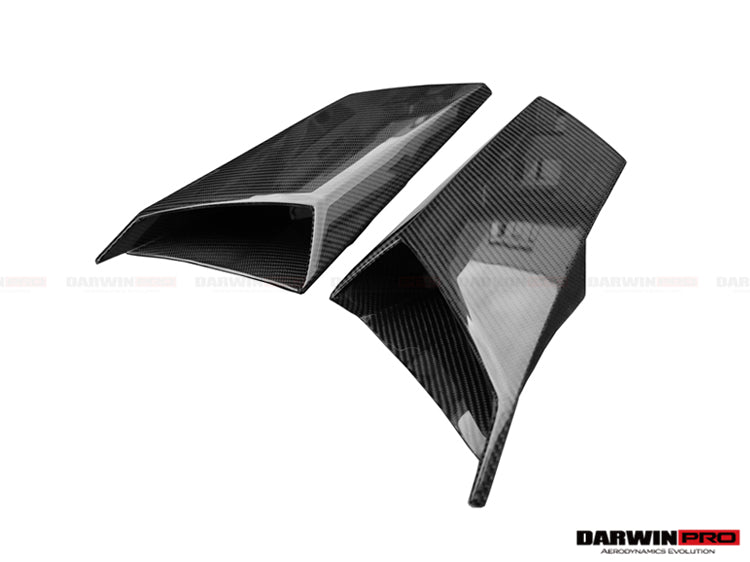 2011-2016 Lamborghini Aventador LP700 Coupe/Roadster Carbon Fiber Engine Air Intakes - DarwinPRO Aerodynamics