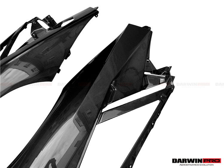 2011-2016 Lamborghini Aventador LP700 Coupe/Roadster Carbon Fiber Rear Quarter Panels - DarwinPRO Aerodynamics