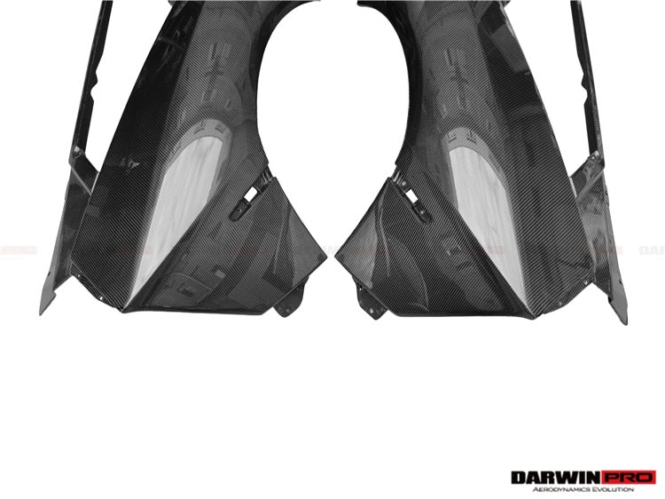 2011-2016 Lamborghini Aventador LP700 Coupe/Roadster Carbon Fiber Rear Quarter Panels - DarwinPRO Aerodynamics